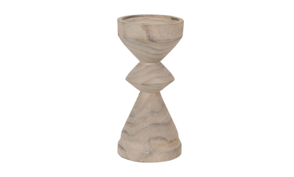 Candle Holder Sandy Gray