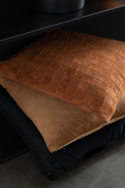 Cushion Leath Brown