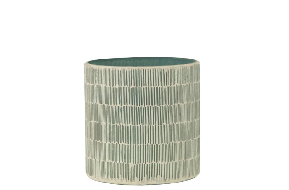 Mosaic Grey Hurricane Holder L