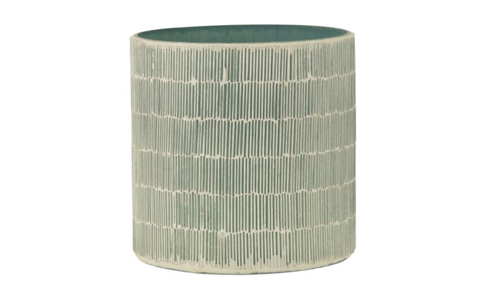 Mosaic Grey Hurricane Holder L