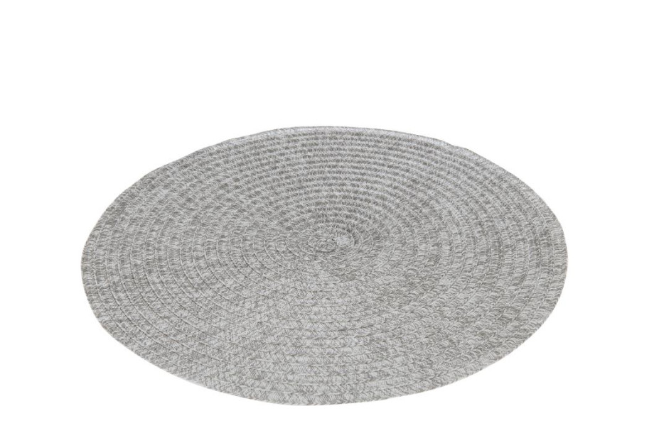 Placemat Braided Grey