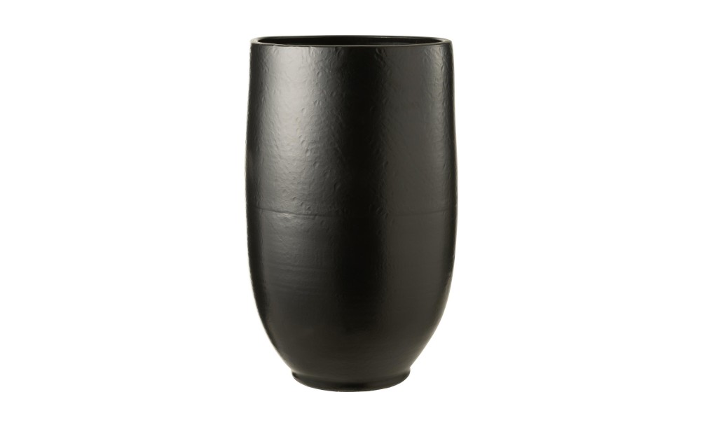 Jean Vase Ceramic Black L