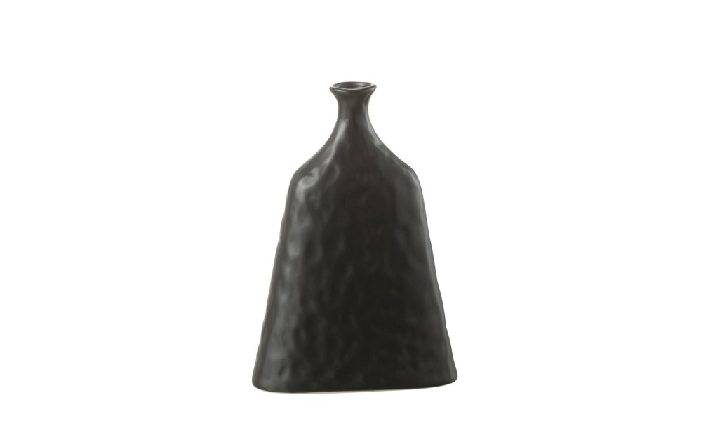 Zihao Vase Ceramic Black S