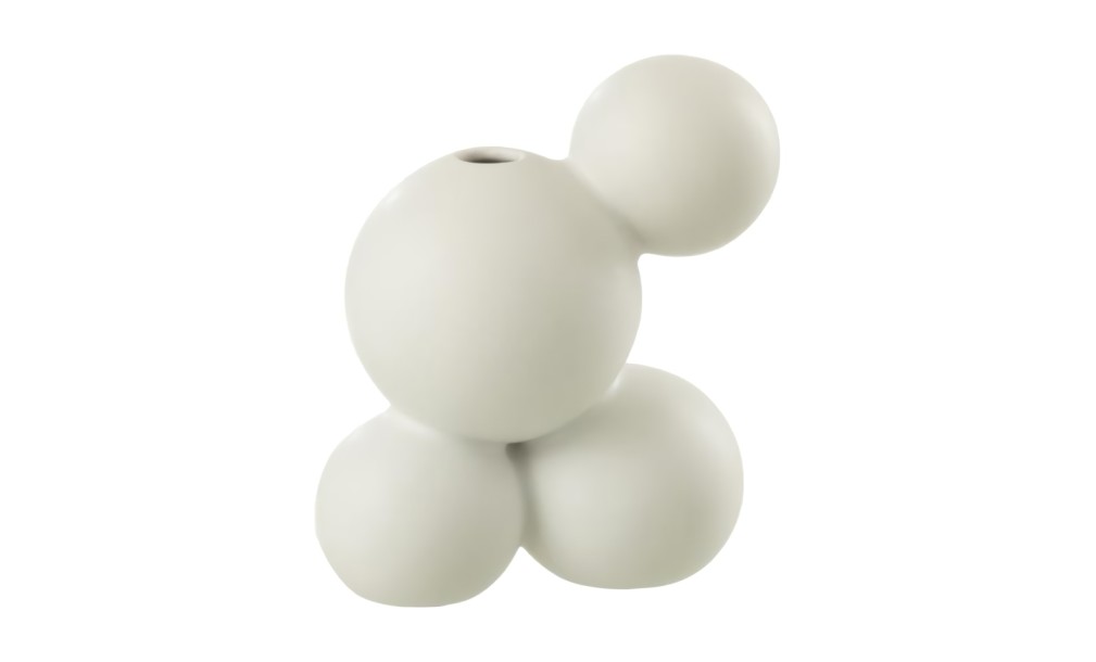 Lea Vase Porcelain White