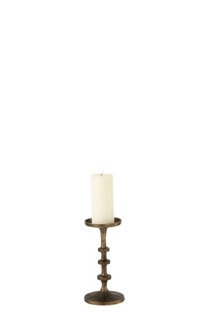 Luz Candleholder Brass L