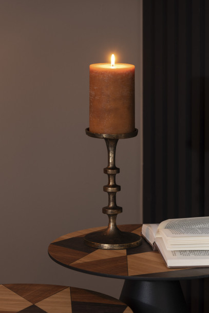 Luz Candleholder Brass L
