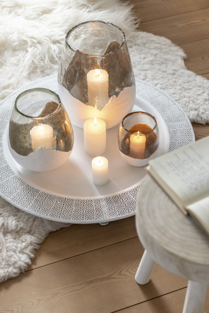 Wavy Candle Holder L