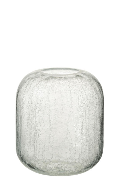 Crackle Hurricane Glass M