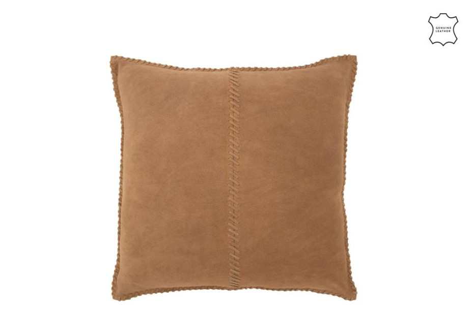Woven Cushion Light Camel Centre Line