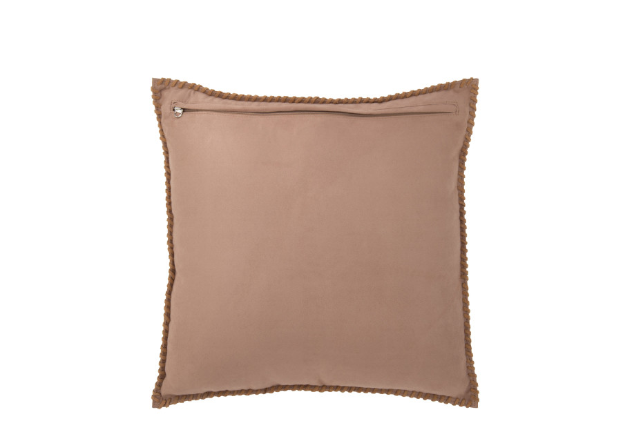 Woven Cushion Light Camel Centre Line