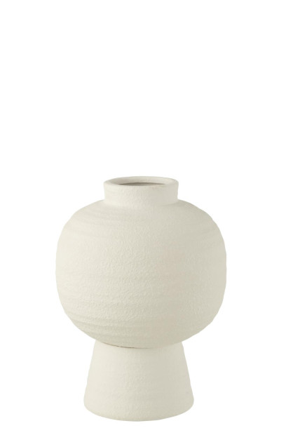 Lantern Vase Clay White S