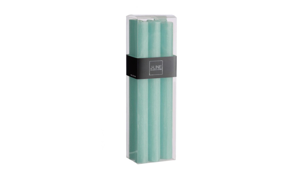 Aqua Table Candles Aqua 6 Box 9H