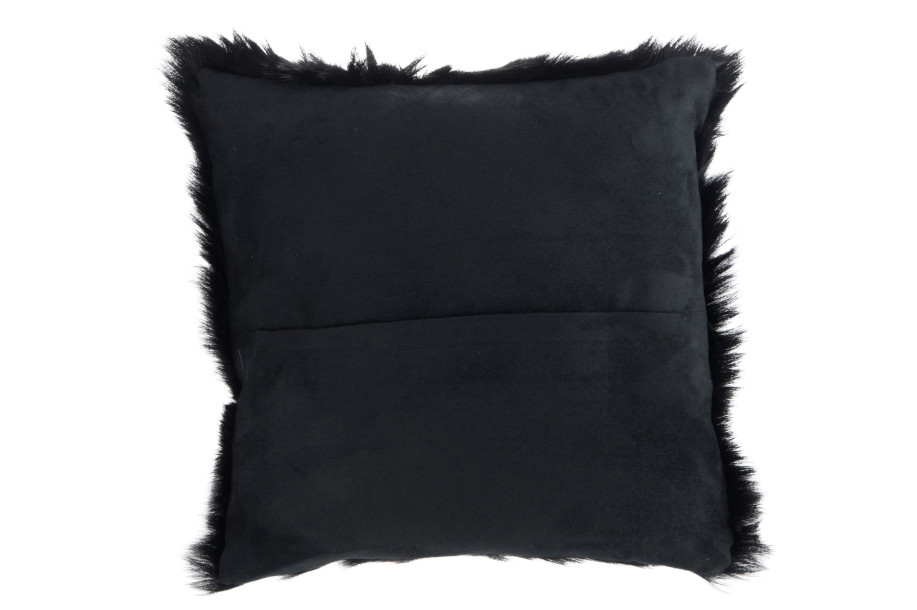 Pillow Goatskin Black