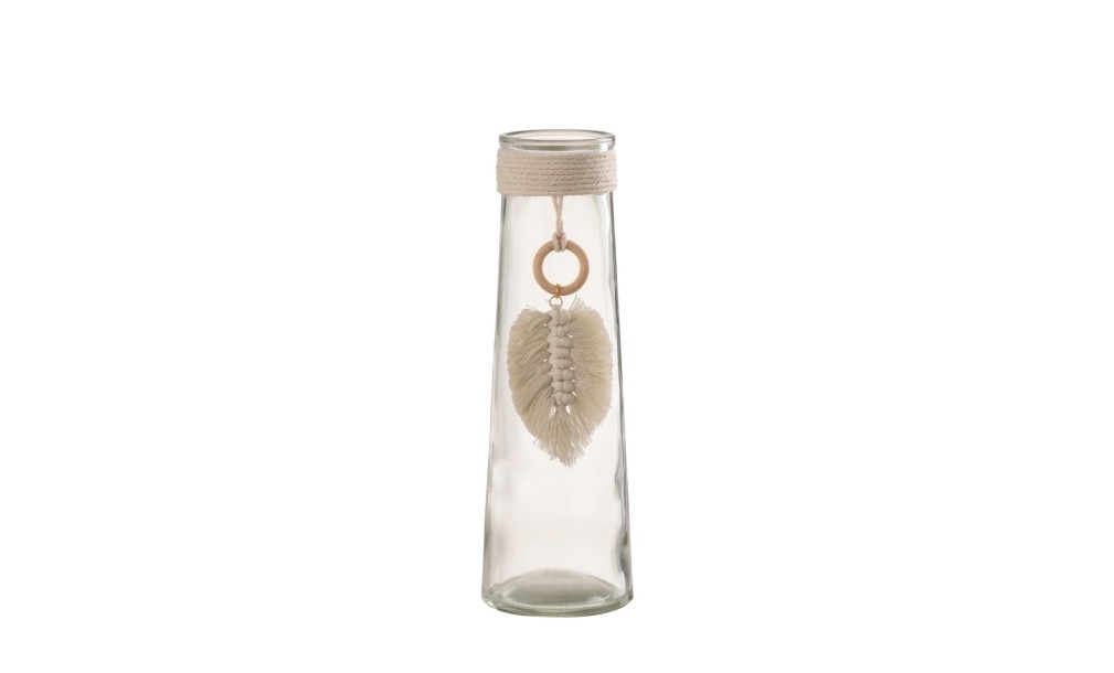 Vase Long Feather Glass S
