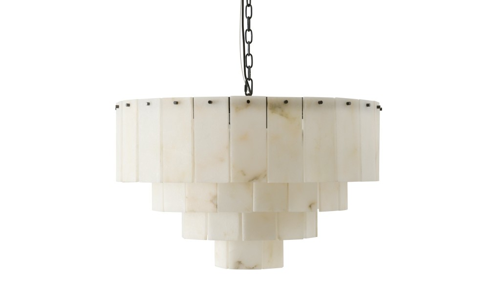 Stone Glow Chandelier