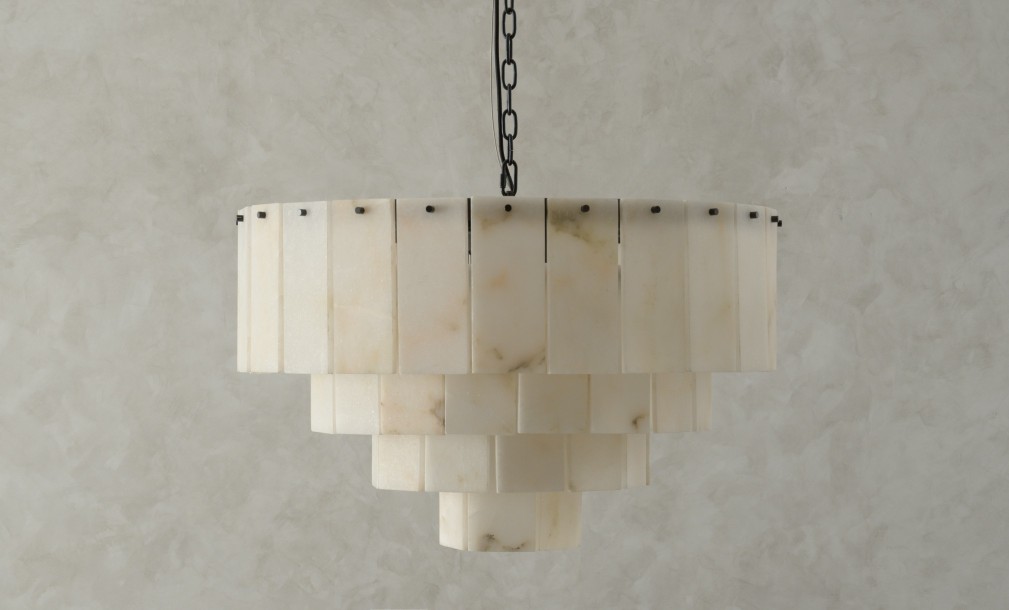 Stone Glow Chandelier