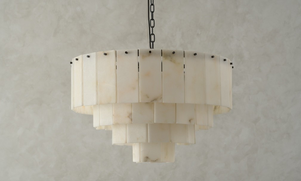 Stone Glow Chandelier