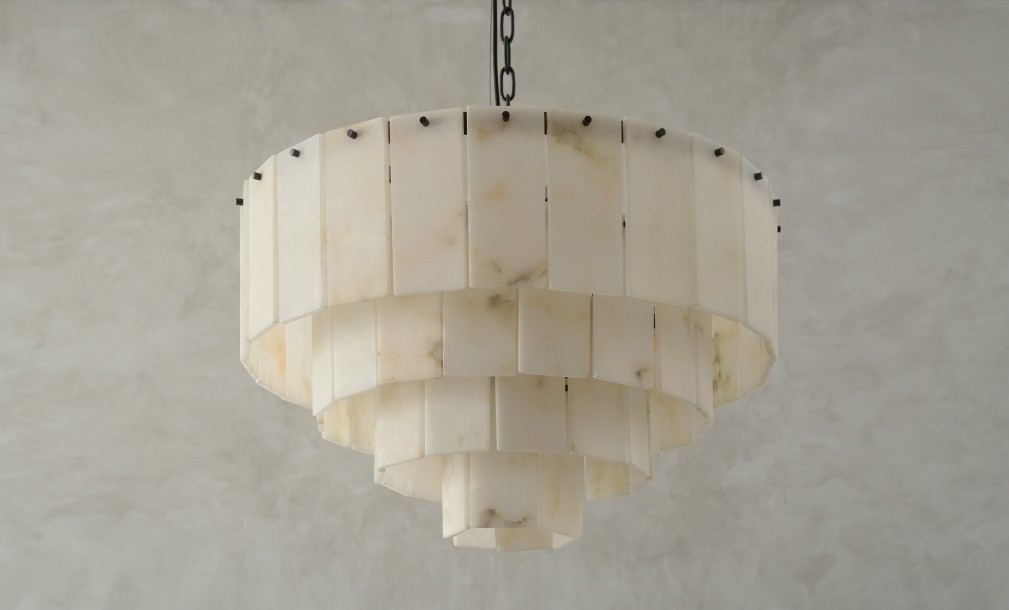 Stone Glow Chandelier