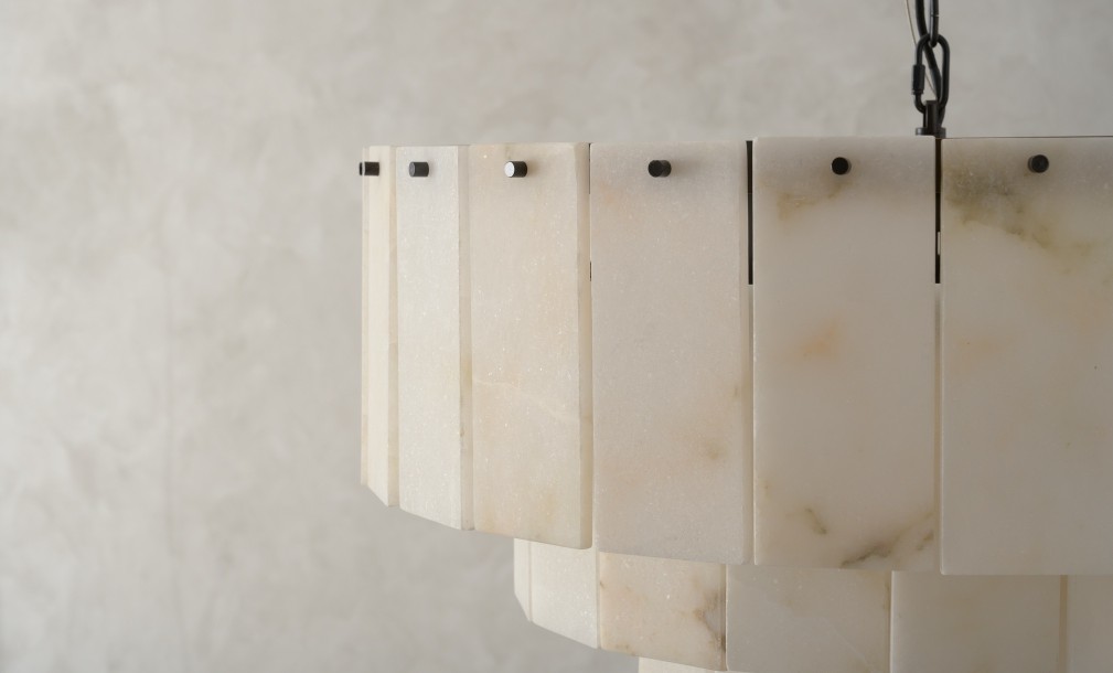 Stone Glow Chandelier