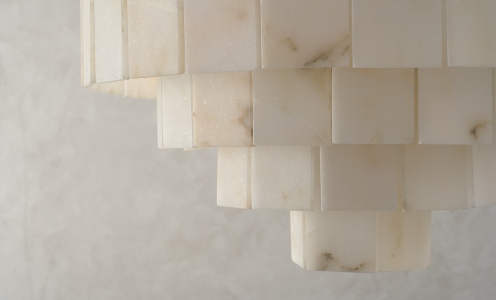 Stone Glow Chandelier