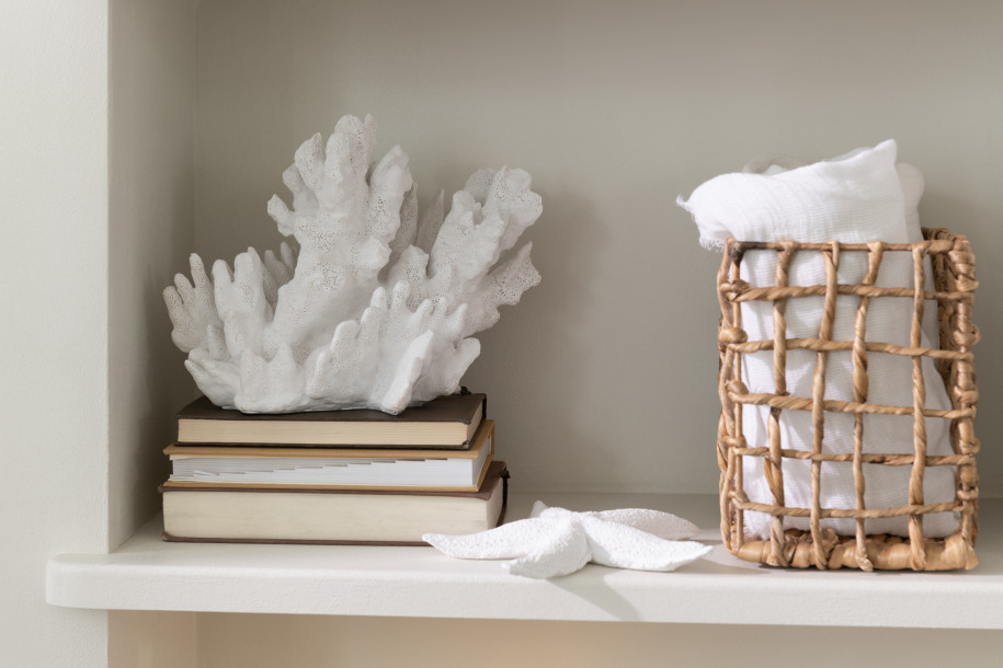 White Starfish Polyresin S