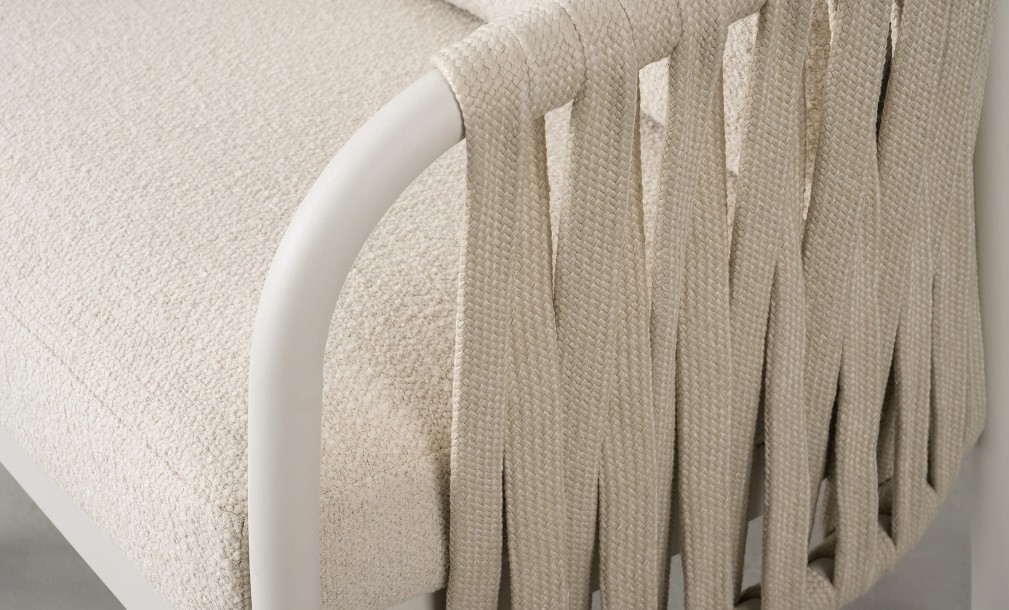 Taormina Light Outdoor Dining Armсhair Haze Sandy