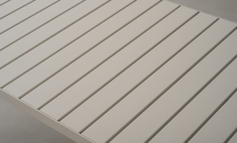 Taormina Light Outdoor Dining Table Haze Sandy 220cm