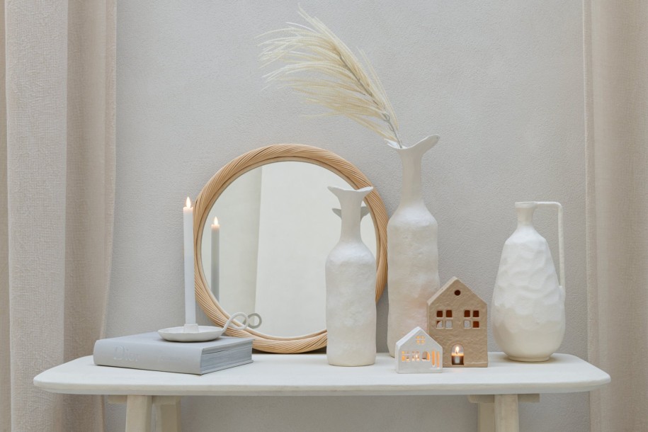 Branch Plumeau Beige Large (20x6x160cm)