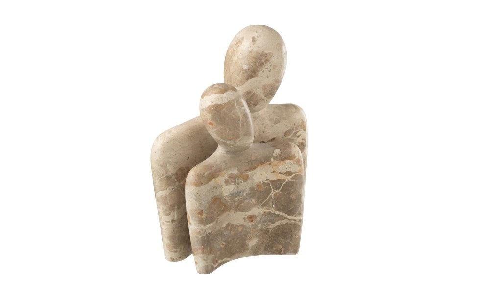 Couple Hugging Beige (20X6,5X26Cm)