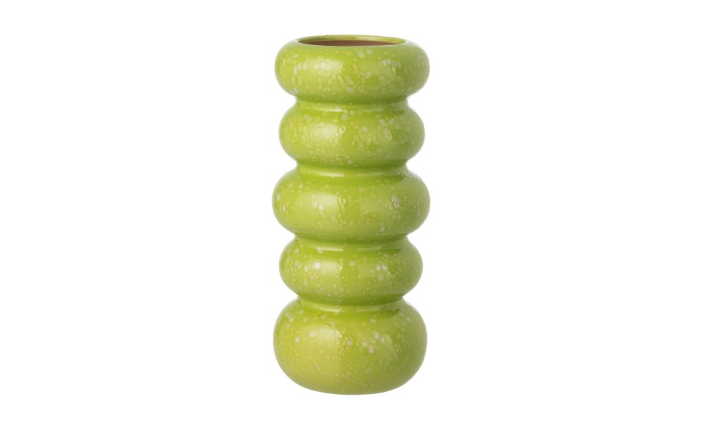 Vase Rings Green Large (13,5X13,5X30,5Cm)