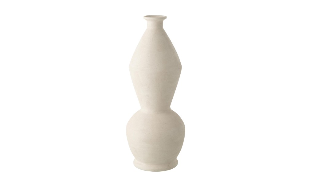 Vase Boris White (23X23X59Cm)