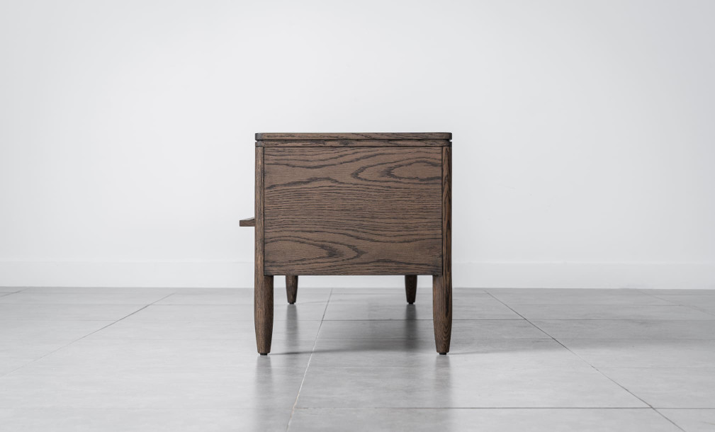 Lines Media Console with 3 Drawers