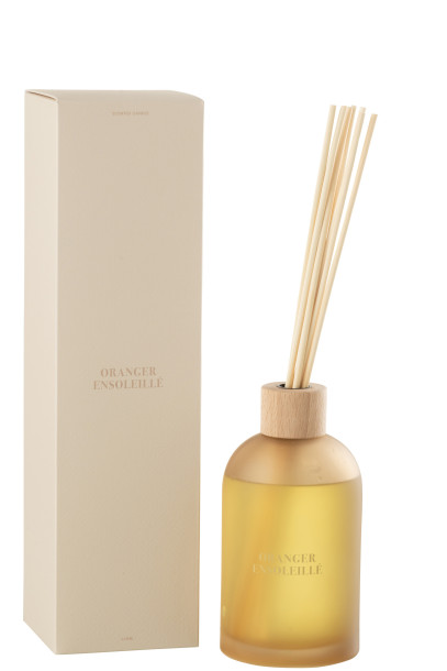 Reed Diffuser Oranger Ensoleillé 550ml  (9,5x9,5x35,5cm)