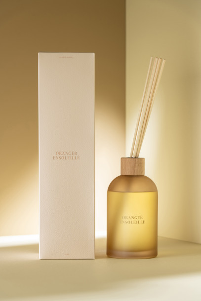 Reed Diffuser Oranger Ensoleillé 550ml  (9,5x9,5x35,5cm)