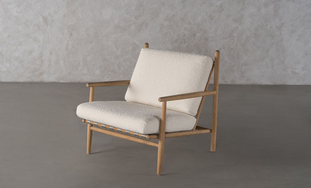 Naomi Armchair Light Boucle