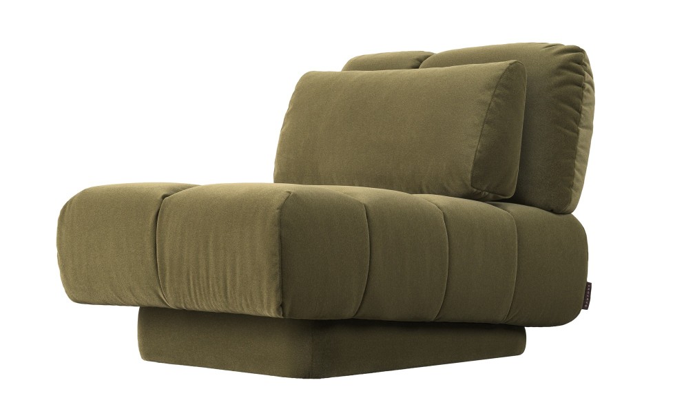 Bubble Armchair (fabric Moss)