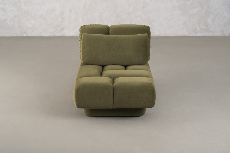 Bubble Armchair (fabric Moss)