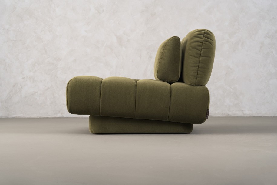 Bubble Armchair (fabric Moss)