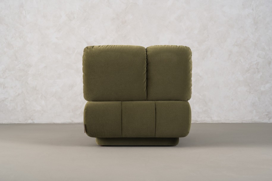 Bubble Armchair (fabric Moss)