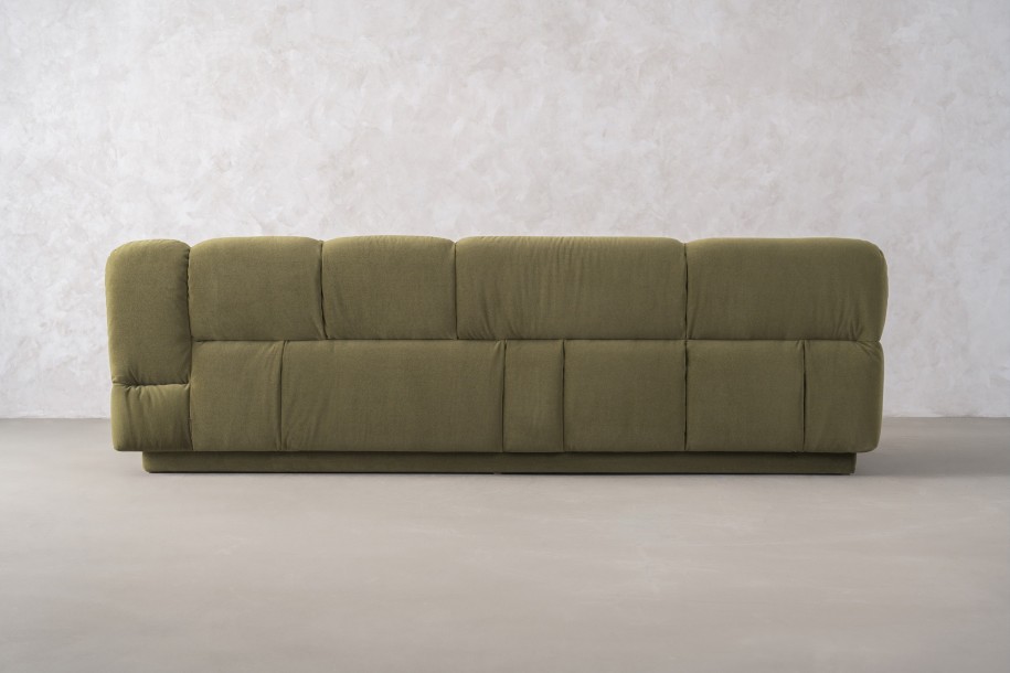 Bubble 3 Seater Sofa (fabric Moss)