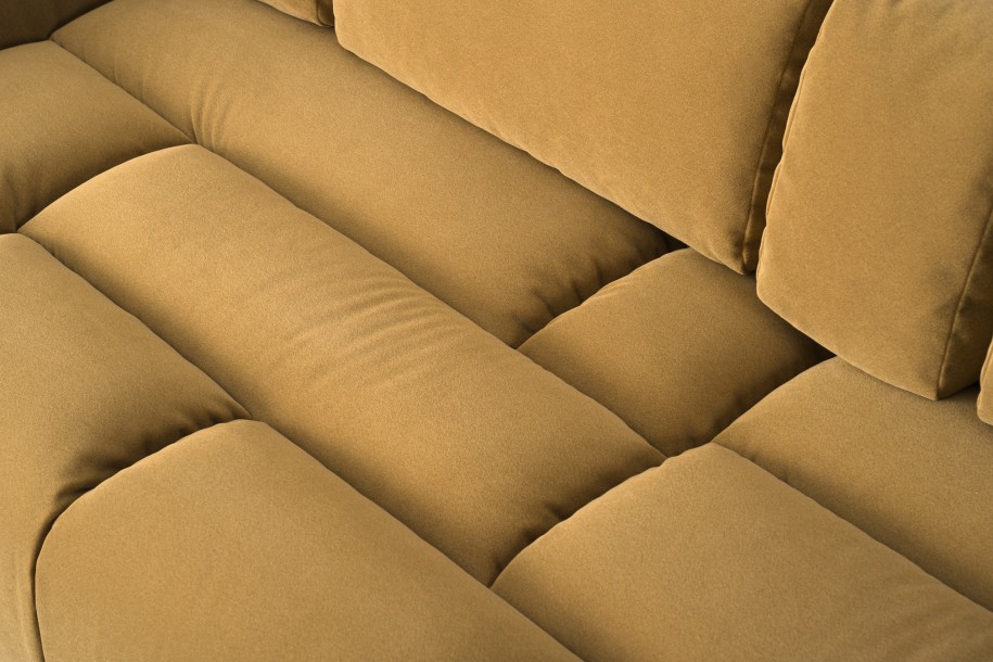 Bubble 3 Seater Sofa (fabric Amber)