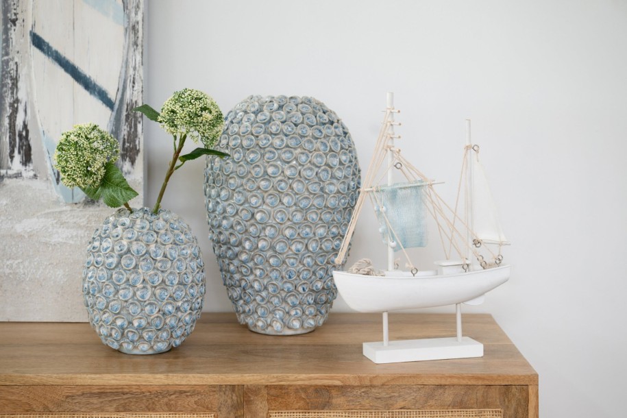 Vase Milan Light Blue Large (27X27X39,5Cm)