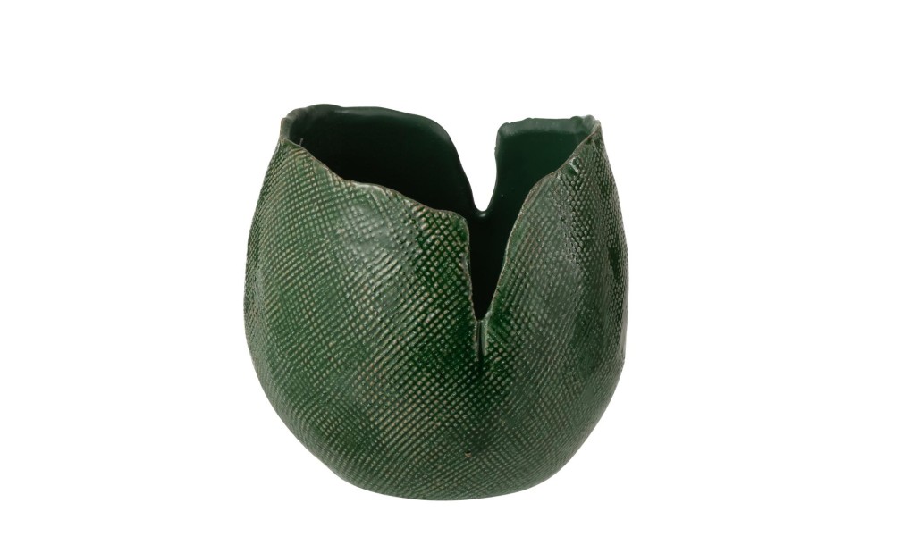 Vase Thibault Dark Green Medium (20X19X19,5Cm)