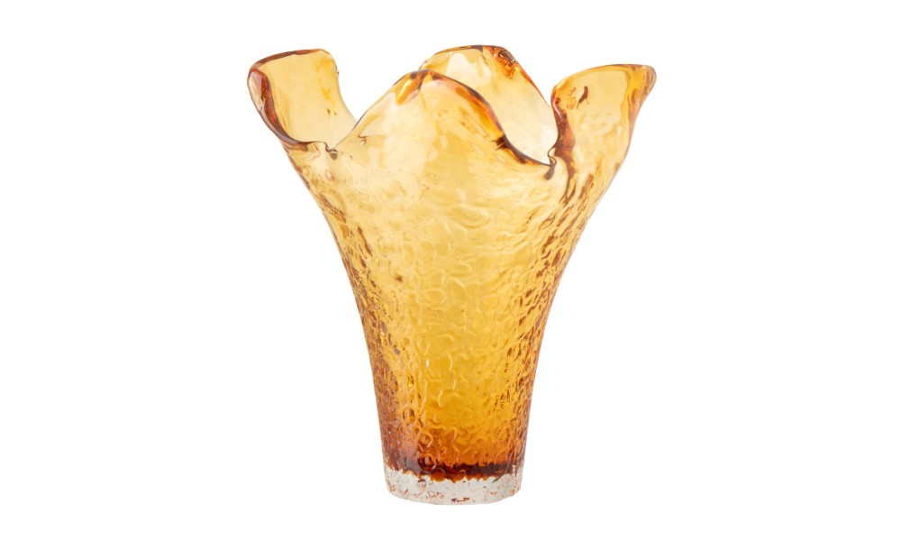 Vase Irregular Caramel Large (32X31X31Cm)