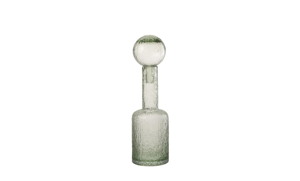 Relief Bottle Decorative Grey-Green S