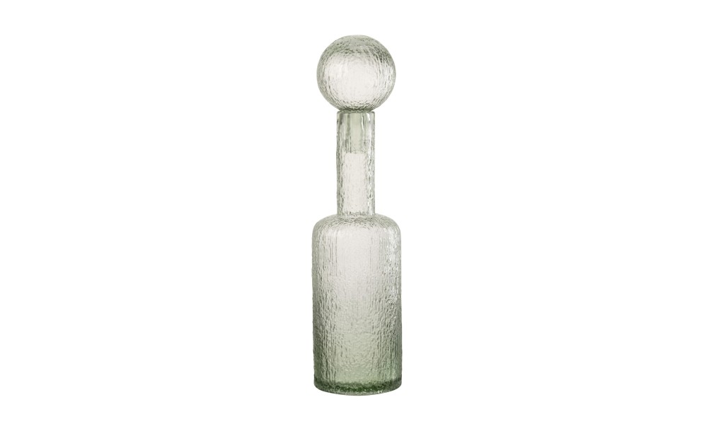 Relief Bottle Decorative Grey-Green M