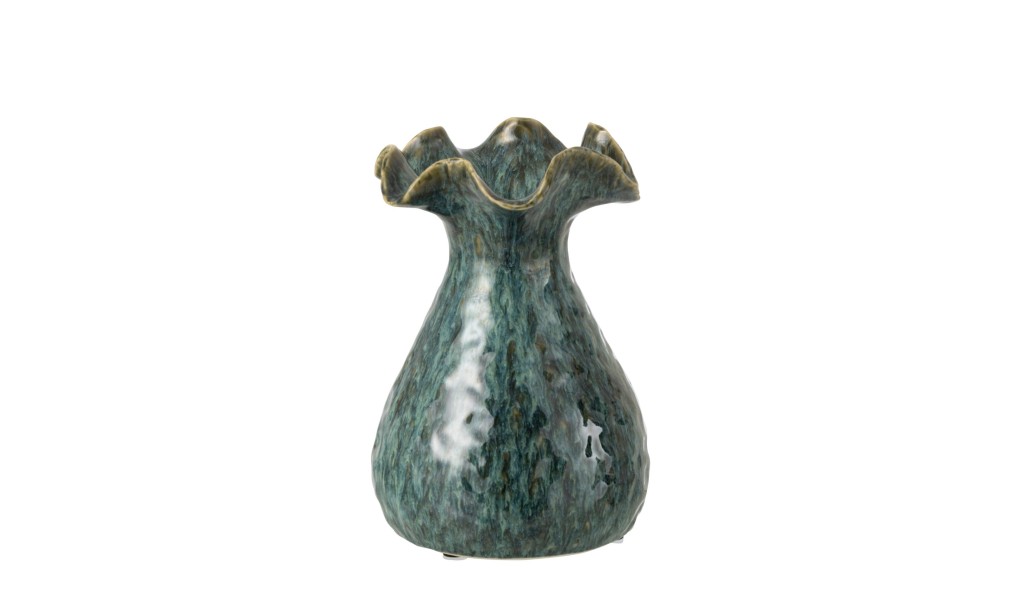 Vase Ronny Irregular Blue Small (18X18X25Cm)