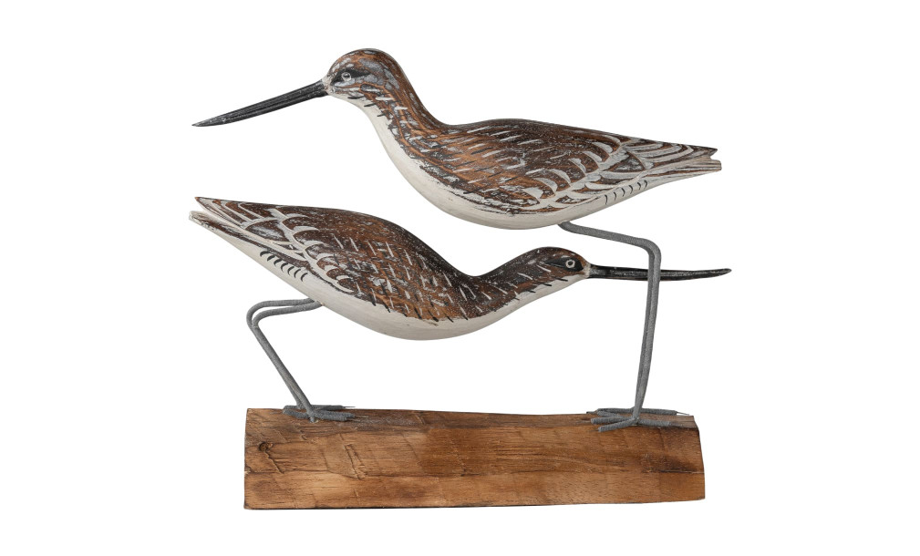 Wooden Decoration Bird On Stand