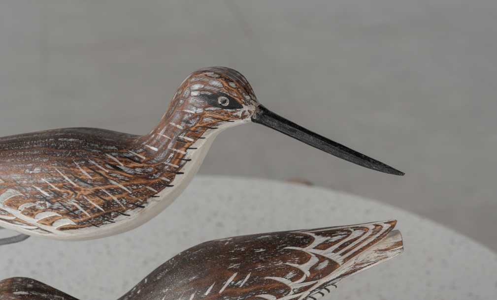 Wooden Decoration Bird On Stand