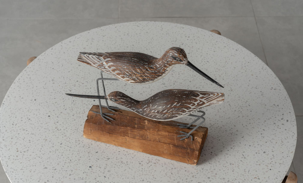 Wooden Decoration Bird On Stand